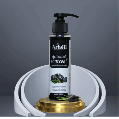 Arheli Ayurvedic Face Wash with Activated Charcoal