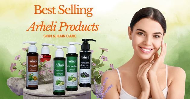Best Selling Arheli Products – Skin & Hair Care